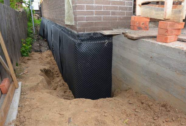 Happy homeowners after waterproofing job in Yellow Springs